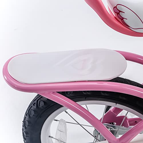 Royalbaby Princess Girls Kids Bike 12 14 16 18 20 Inch Children Bicycle with Basket for Age 3-12 Years