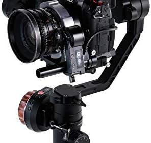 Tilta Nucleus-Nano with P-Tap Cable Wireless Focus Control System to Wirelessly Control The Focus of Most DSLR, Mirrorless