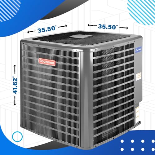 Goodman 17.2 SEER2 2-5 Ton Air Conditioner Condenser | GSXC7 Series, High Efficiency, Two Stage, Scroll Compressor | 24,000-60