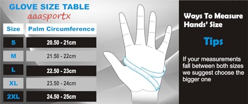 aaasportx Motorcycle Gloves Leather with Touchscreen Function - Protectors Motorcycle Gloves for Men and Women for All Weather