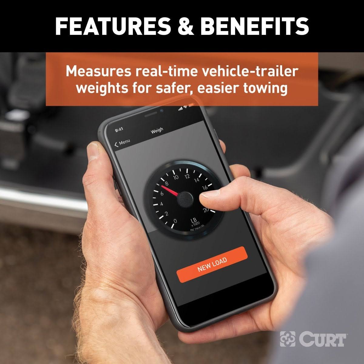 Curt 51701 BetterWeigh Mobile Towing Scale