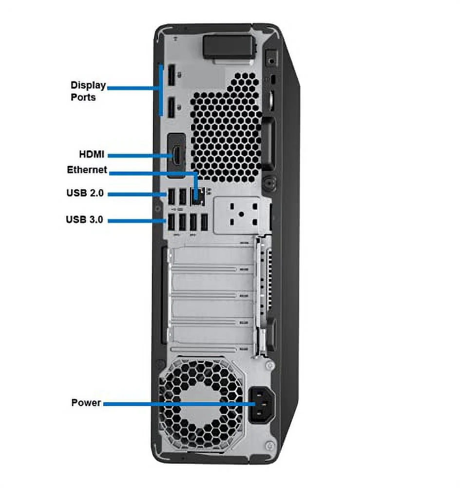 HP 600 G3 Small Form Computer Desktop PC, Intel Core i5-6500 3.20GHz Processor, 16GB DDR4 Ram, 256GB NVMe Solid State Drive, HDMI, WiFi & Bluetooth