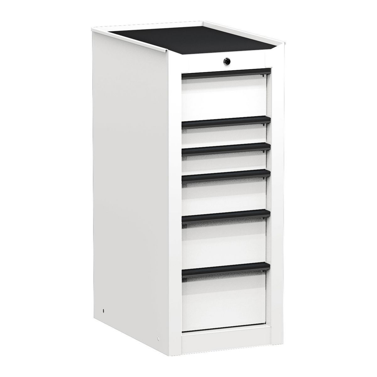 U.S. GENERAL 15 in. End Cabinet, Series 3, Slate Gray
