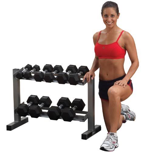 Powerline Pdr282x 2 Tier Dumbbell Rack
