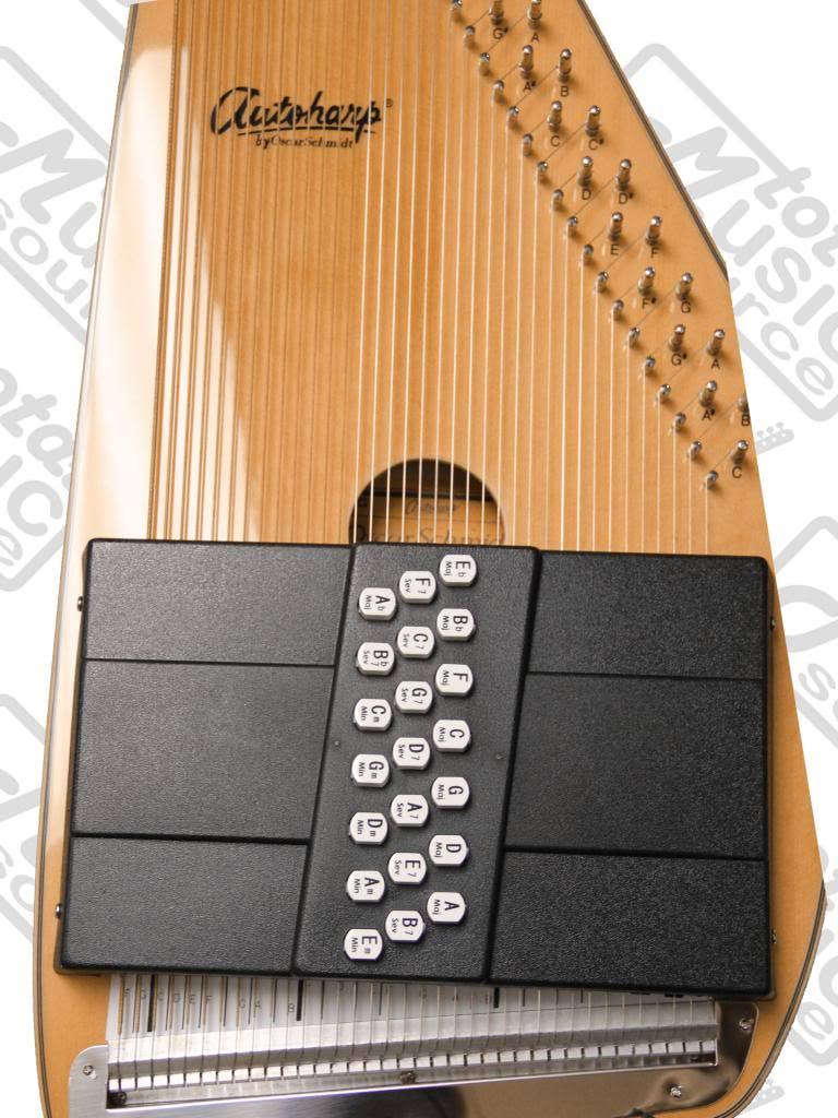 Oscar Schmidt 21 Chord Autoharp - Natural - OS10021