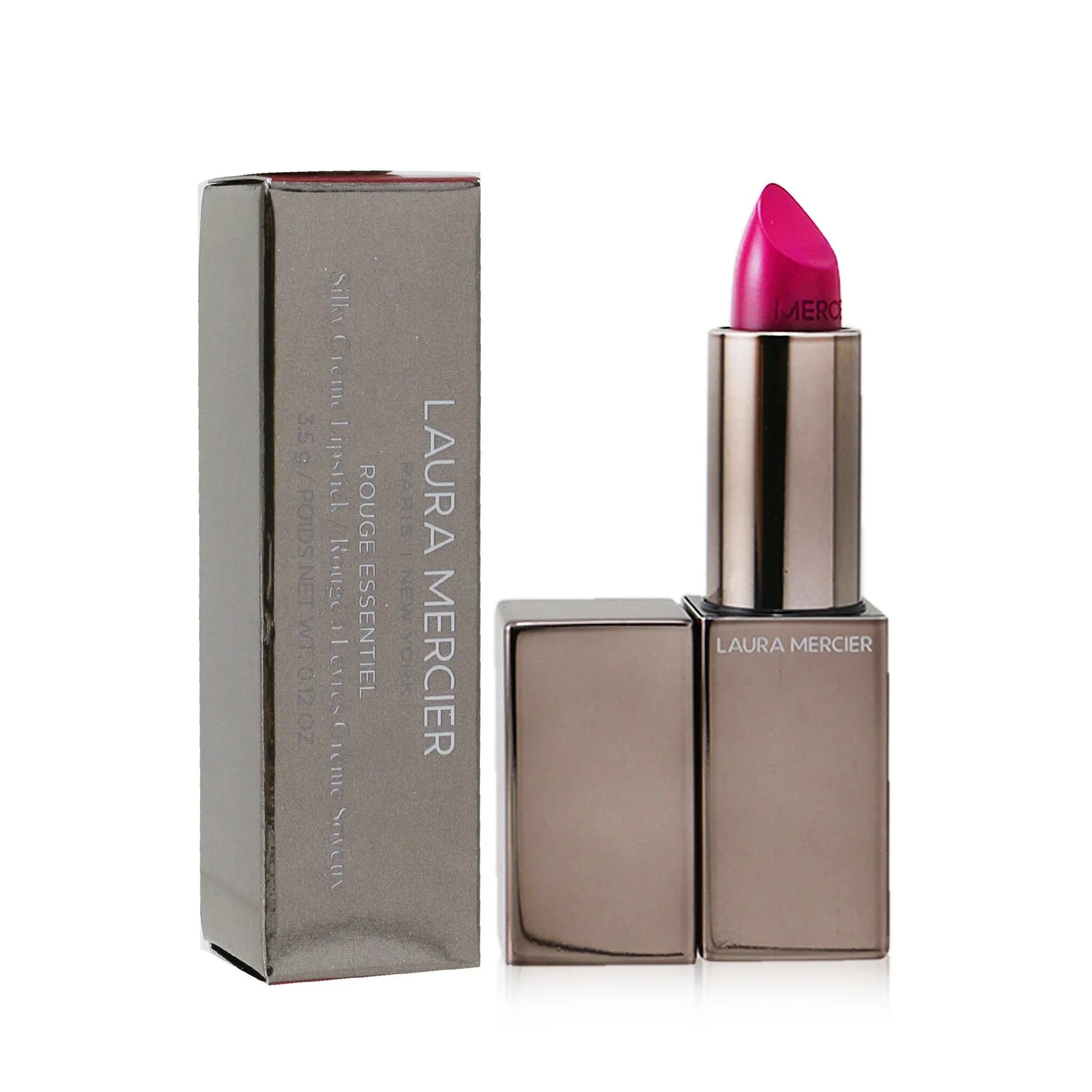 Laura Mercier Rouge Essentiel Silky Creme Lipstick - # Fuchsia Favori  3.5g/0.12oz