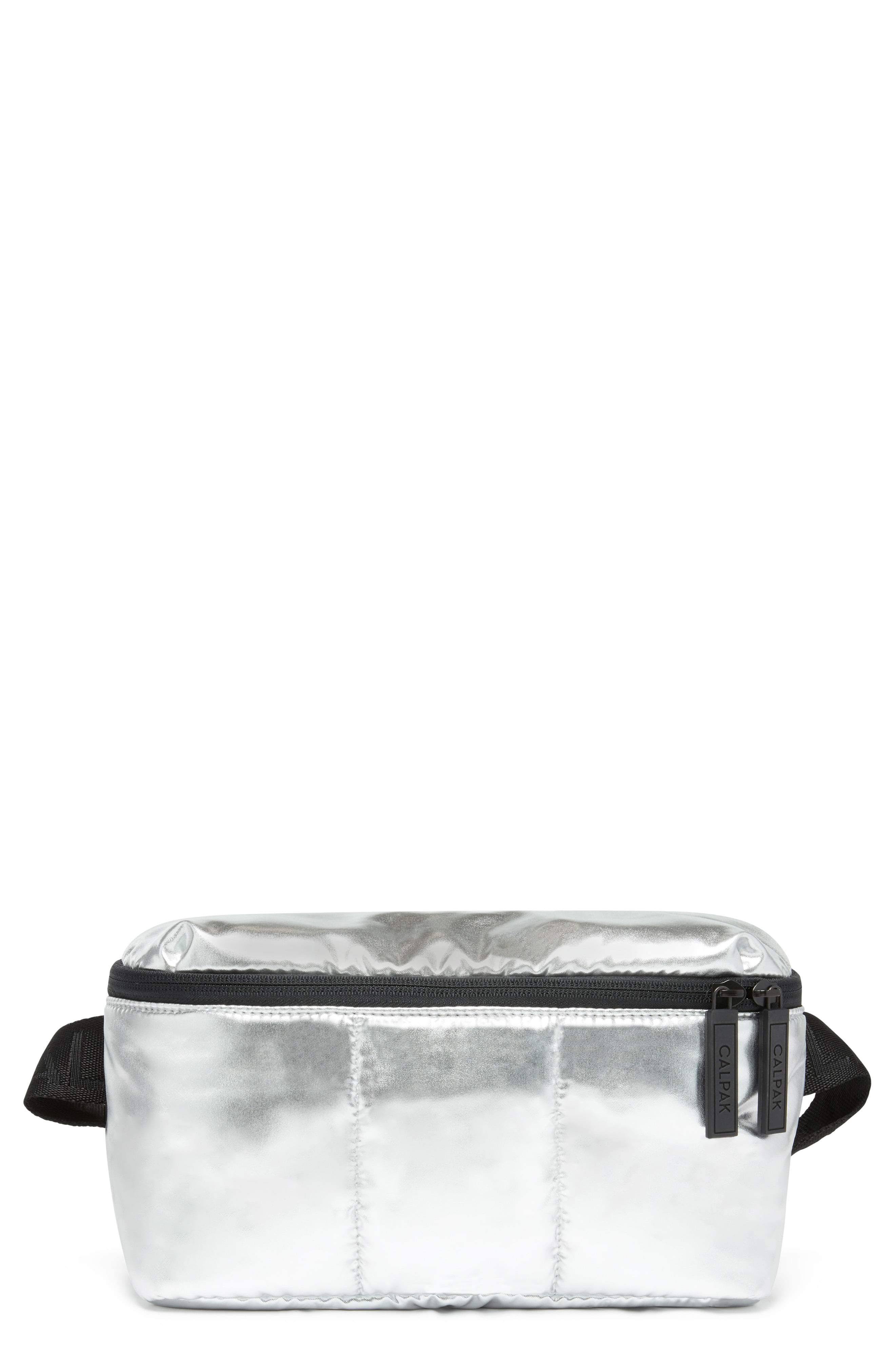 CALPAK Belt Bag Metallic Silver