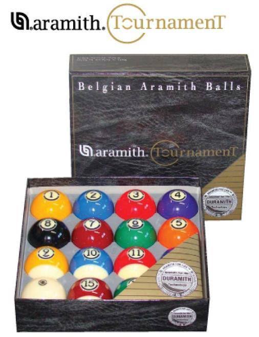 Aramith Tournament Belgian Billiard Balls - No Case AR1141