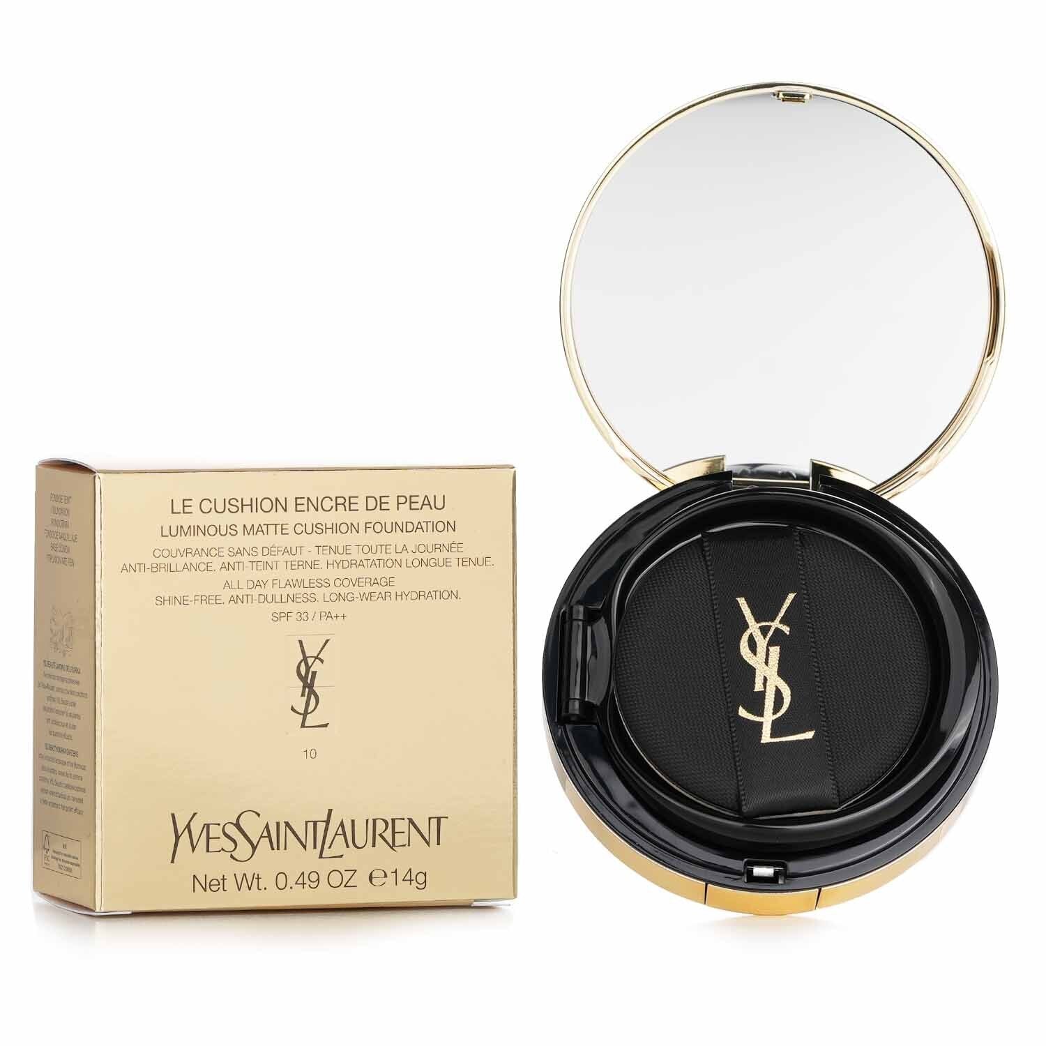 Yves Saint Laurent Le Cushion Encre De Peau Luminous Matte Cushion Foundation SPF50 - # 10 14g/0.49oz