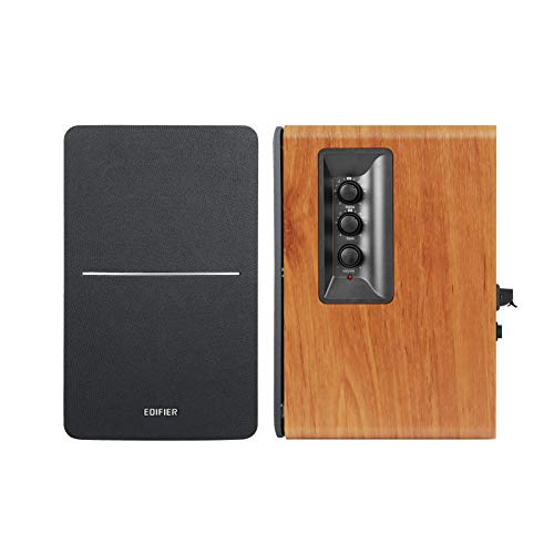 Edifier Powered Bookshelf Speakers R1280T with WiiM Mini AirPlay2 Wireless Wi-Fi Audio Streamer, Stream Hi-Res Audio from Spotify