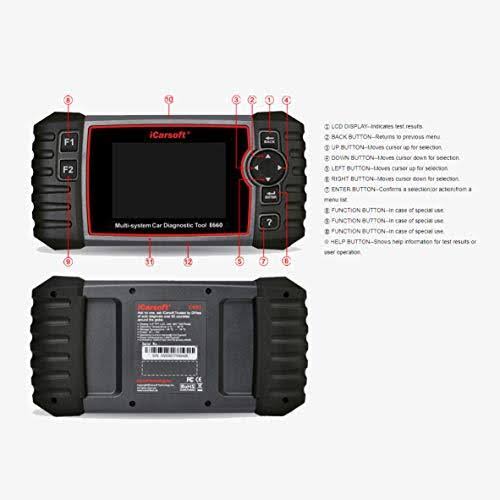 Icarsoft E660 ABS+SRS+SAS+EPB+OBD II Diagnostic Tool