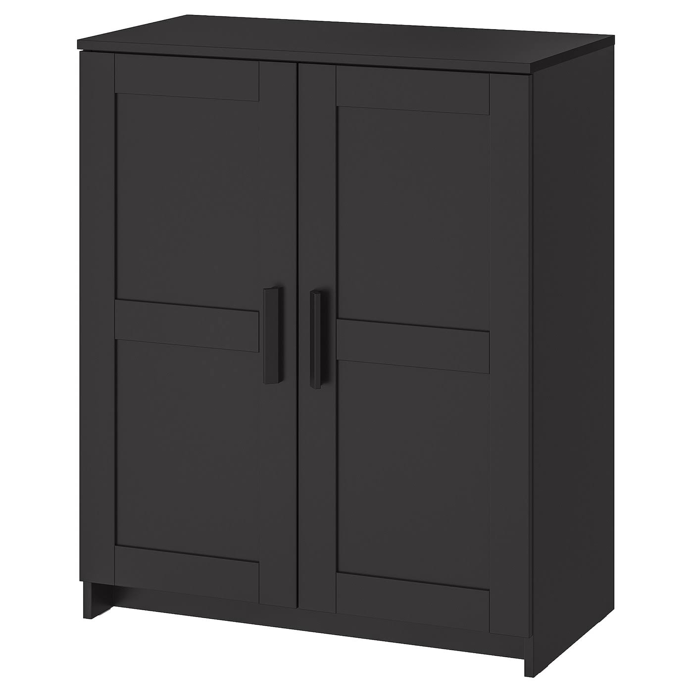 IKEA - BRIMNES Cabinet with Doors, Black, 30 3/4x37 3/8