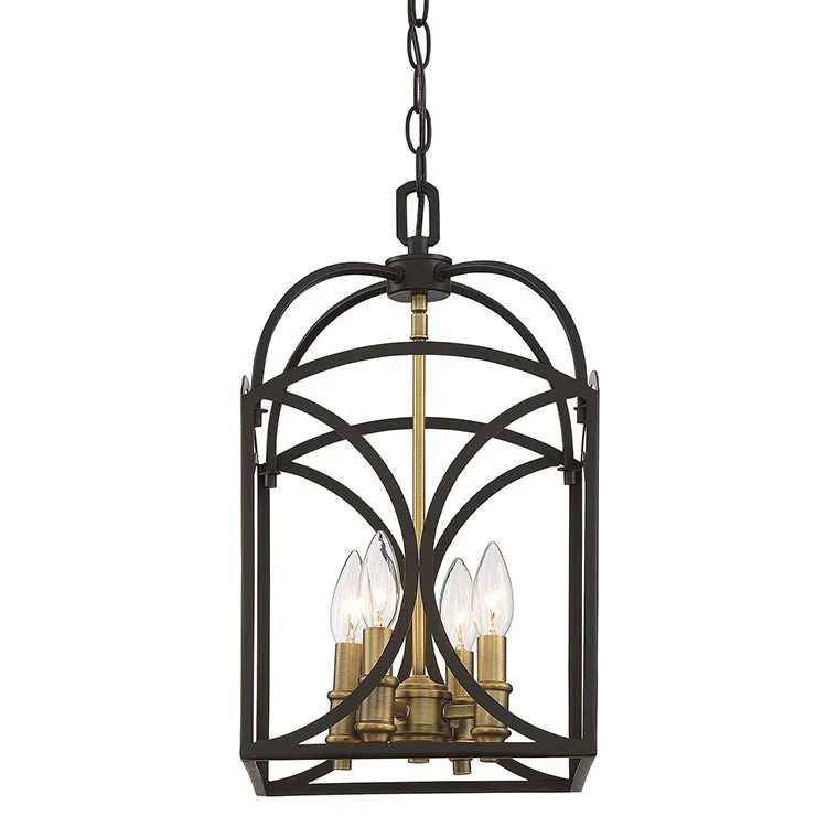 Talbot Four-Light Small Foyer Pendant