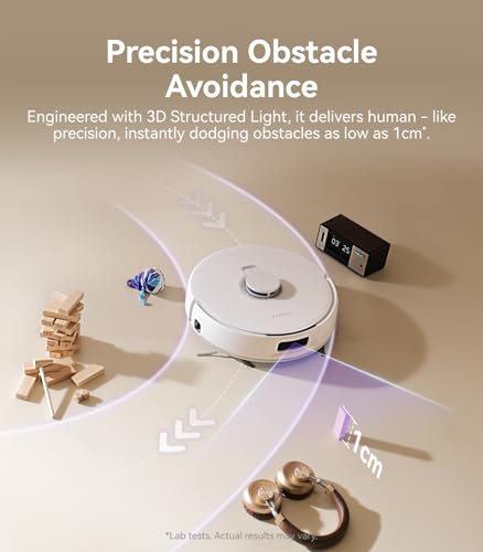 NARWAL Freo Pro Robot Vacuum and Mop Combo, Tangle Free Robot Mop, 8500Pa Powerful Suction, Self-Emptying, Auto Mop Washing, Auto Drying