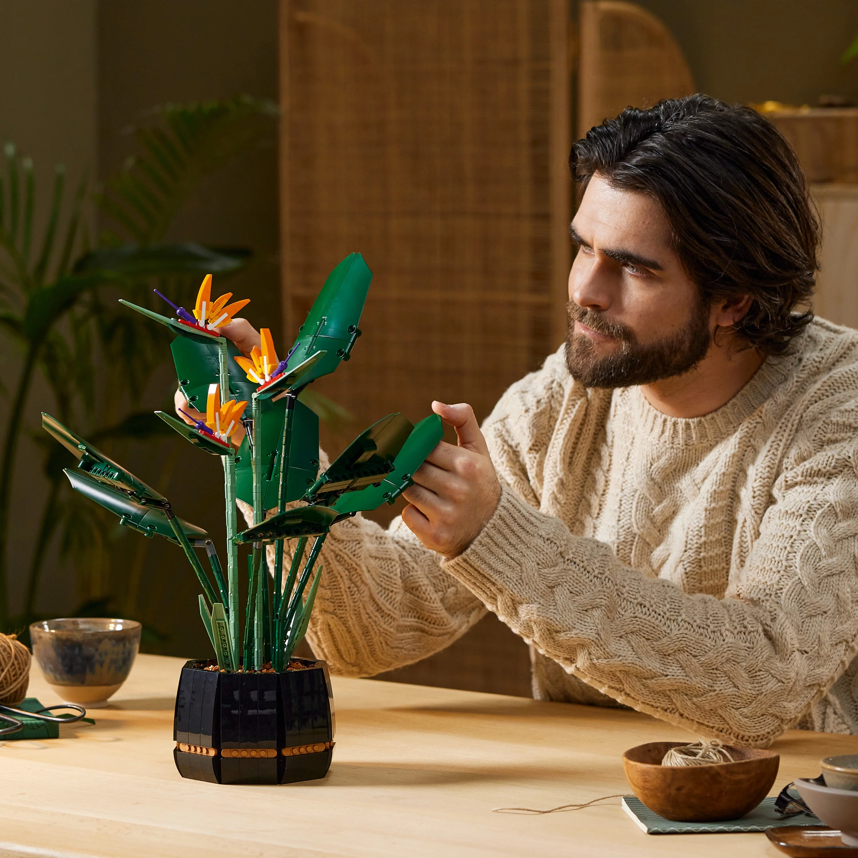 LEGO Icons Botanical Collection Bird of Paradise 10289, Flowers & Plants Model, DIY Set for Adults, Creative Activity, Office or Home Décor Gift Idea