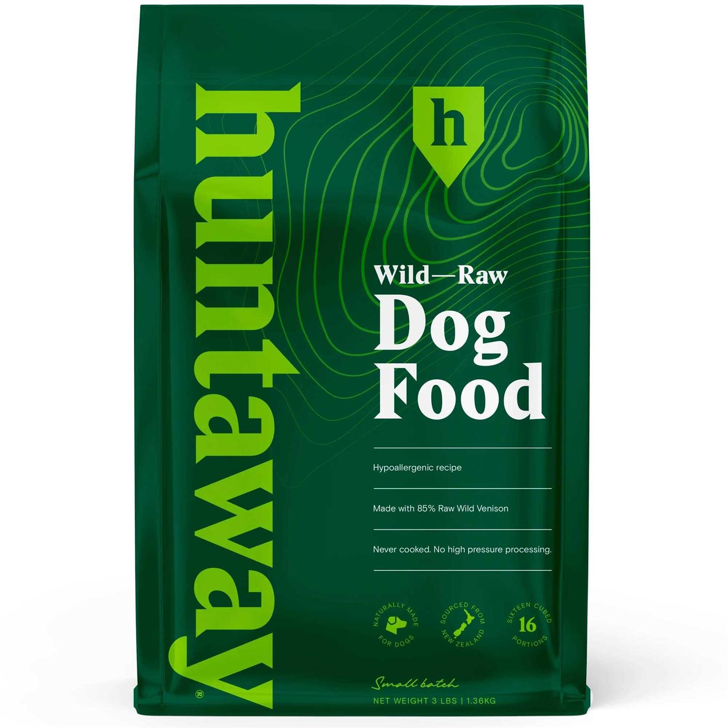Huntaway Frozen Wild Venison Raw Dog Food - Pet Supplies online store