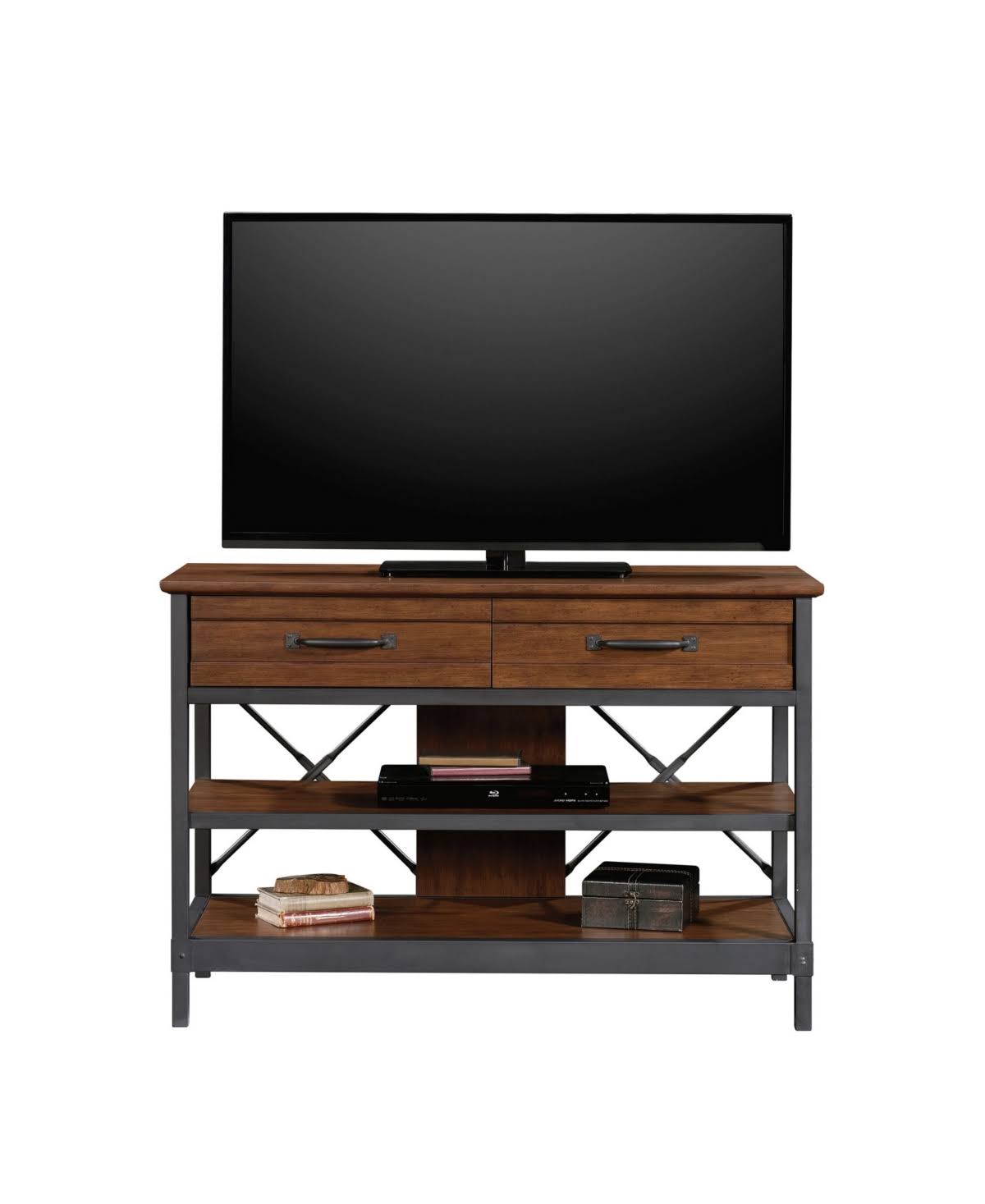 Sauder Carson Forge Anywhere Console | Milled Cherry
