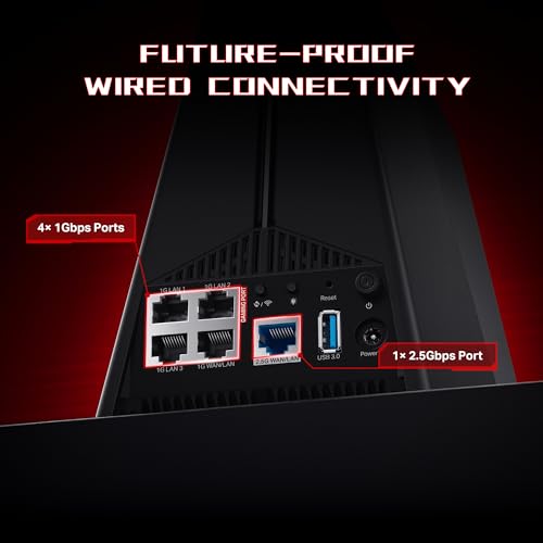 TP-Link AXE5400 Tri-Band WiFi 6E Router (Archer AXE75)- Gigabit Wireless Internet for Gaming, VPN, OneMesh, WPA3