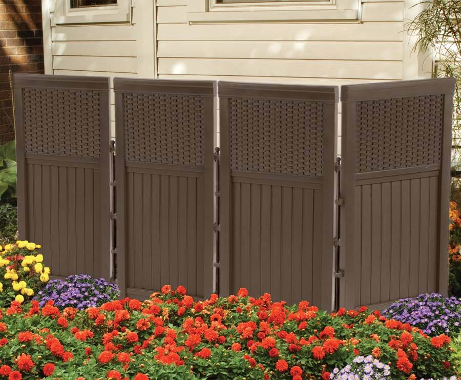 Suncast Fsw4423 Outdoor Garden/Yard 4 Panel Screen Enclosure Gate Fence (6 Pack) at Spreetail (VMinnovations | VM Express)