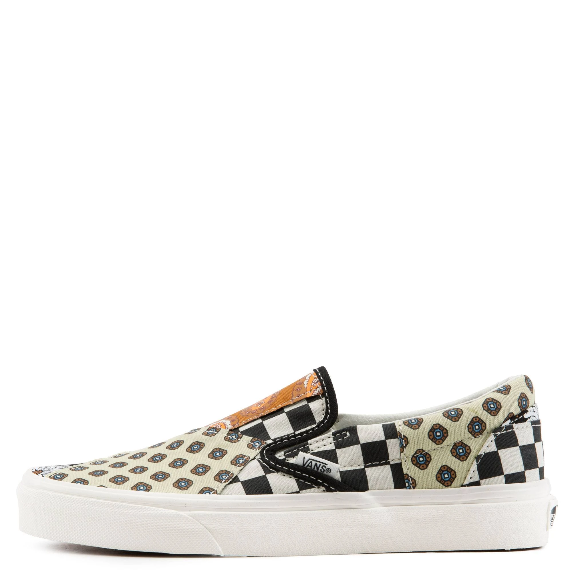 Vans Tiger Patchwork Classic Slip-On (Black/True White)