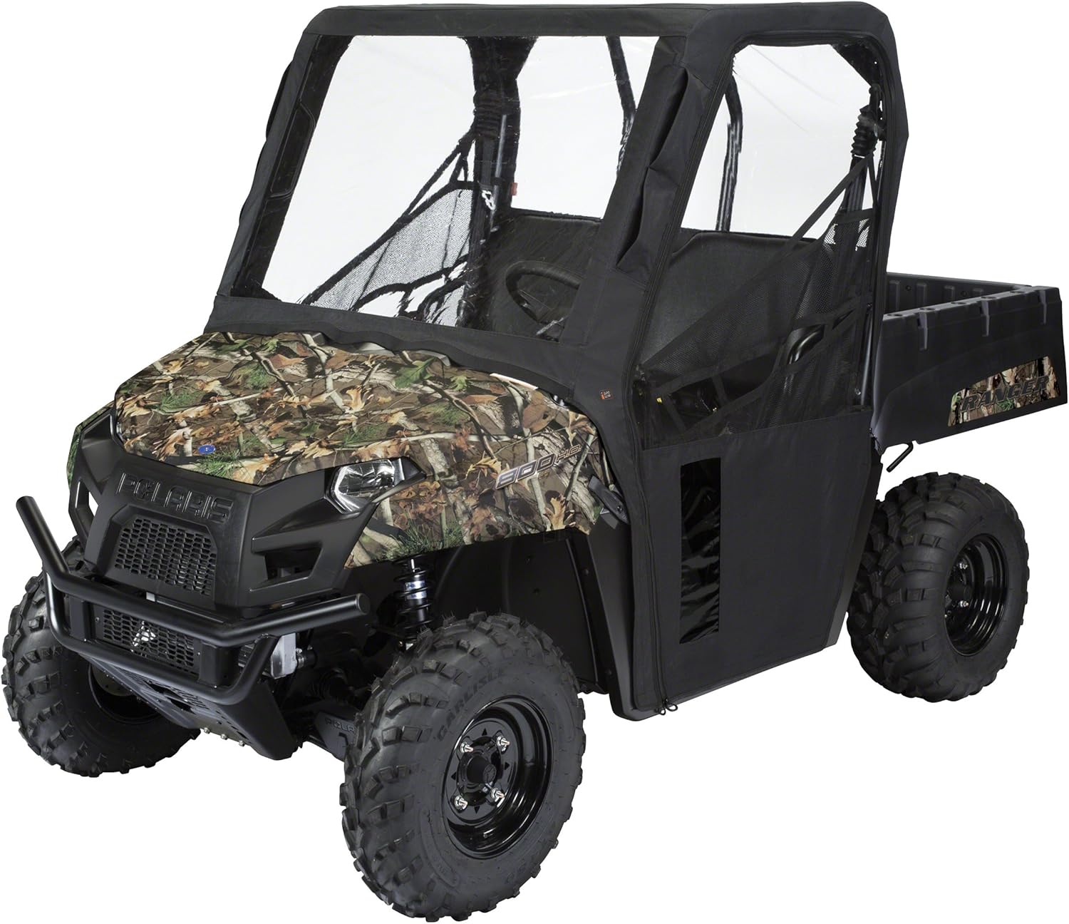 Classic Accessories QuadGear UTV Cab Enclosure, Fits Polaris Ranger 400, 570, 800 Mid (2015+ models), Black