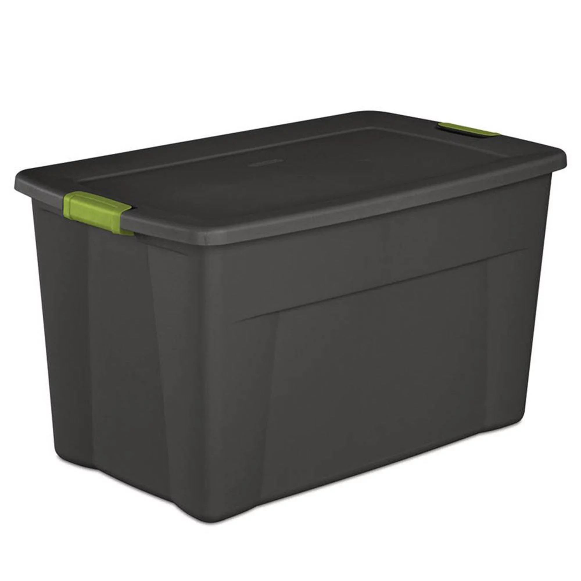 Sterilite 35 Gallon Storage Tote Box with Latching Container Lid, (16 Pack)