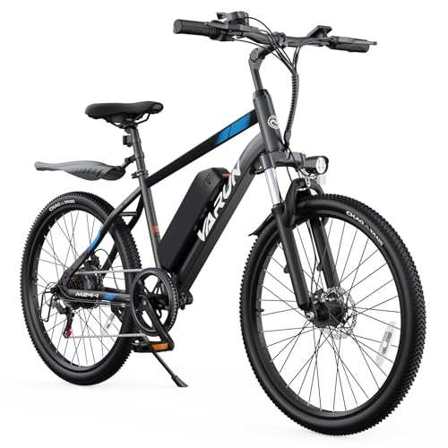 VARUN Electric Bike - Ebikes for Adults Peak 500W /750W 20MPH Commuter Ebike with 36V/48V 7.8AH Removable Battery, 24''