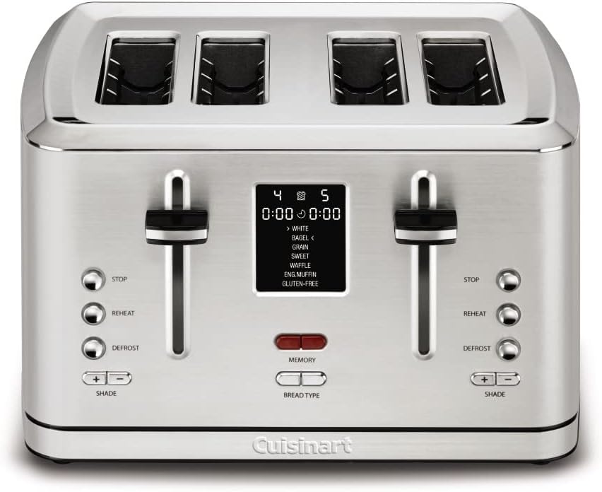 Cuisinart Air Fryer + Convection Toaster Oven, 8-1 Oven with Bake, Grill, Broil & Warm Options, Stainless Steel