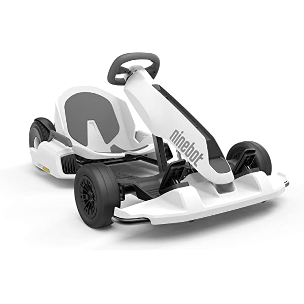 Segway Ninebot Electric GoKart Pro and Gokart Bundle, Outdoor Race Pedal Go Karting Car for Kids and Adults, Adjustable Length and Height