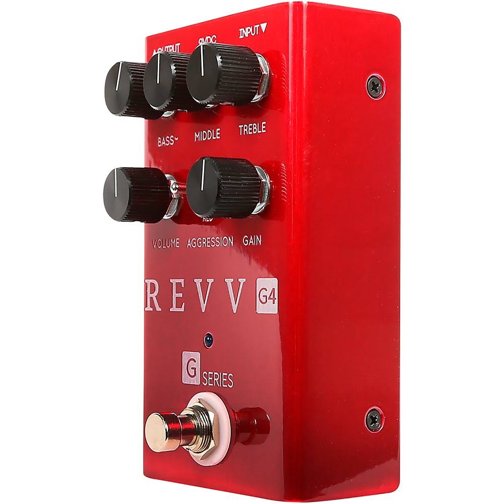 Revv Amplification G4 Distortion u0026 OVERDRIVE Pedal