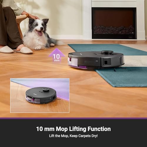 Eureka E20 Plus Robot Vacuum and Mop Combo, Robot Vacuum Cleaner with Bagless Self Emptying Station