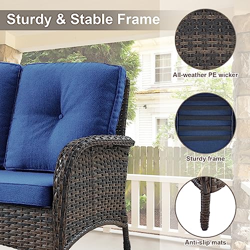 Patio Club Chair Wicker Chairs