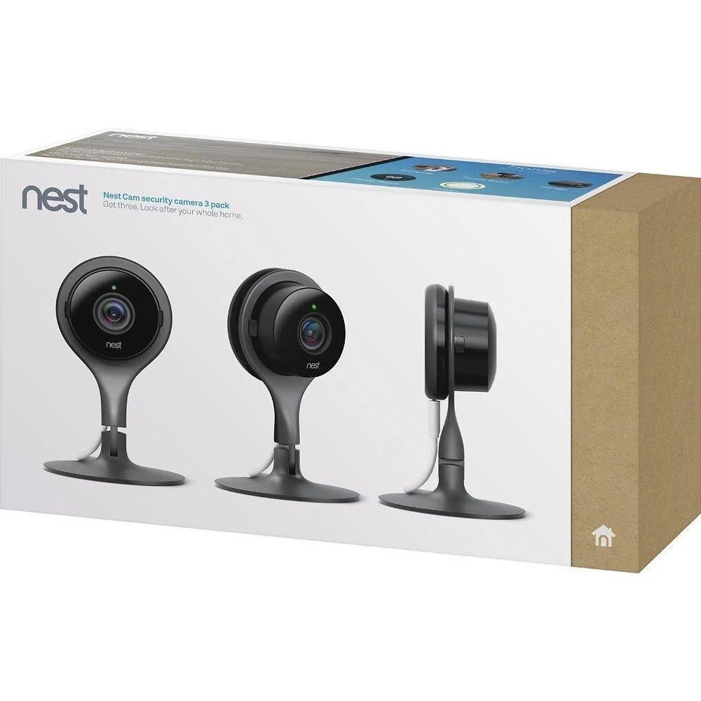 Nest Cam Network Camera - 3 MP - 1080p - Day/Night - 3 Pack