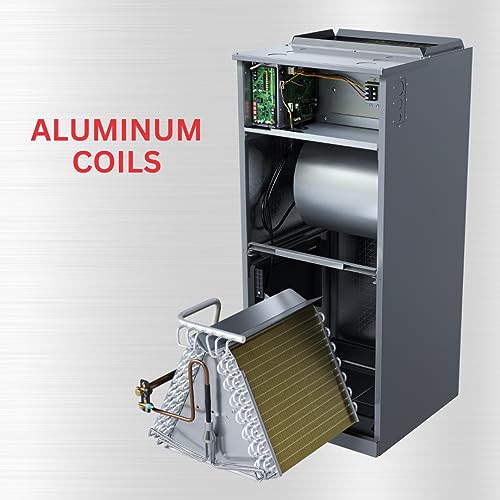 Cooper&Hunter Central Mini Split Air Conditioner and Heater System with Multi Position Air Handler Unit Including Installation Kit