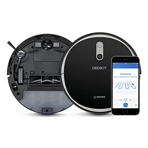 ECOVACS Winbot W1 Pro Window Cleaning Robot, Intelligent Cleaning with Dual Cross Water Spray Technology, Win SLAM 3.0 Path Planning
