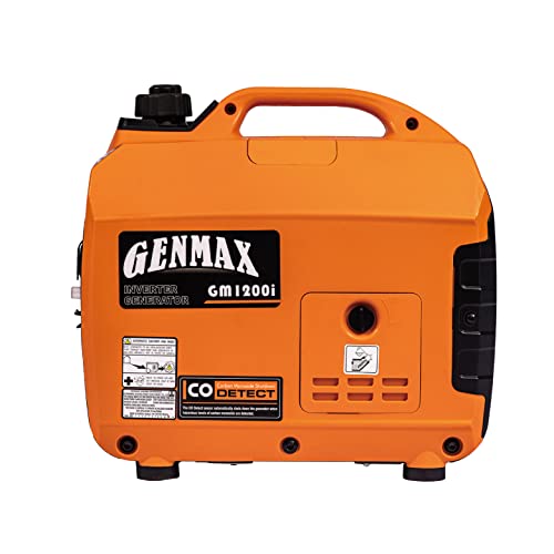 GENMAX Generator，EPA Compliant, Eco-Mode Feature, Ultra Lightweight for Backup Home Use & Camping