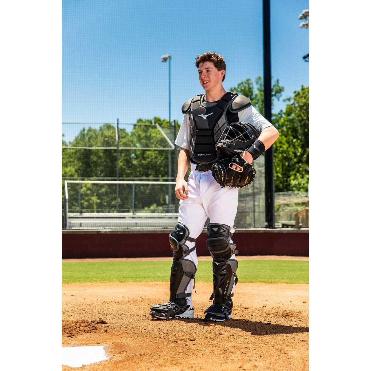 Mizuno Samurai Baseball Catcher&amp;s Gear Set - Sports Supplies Online Store