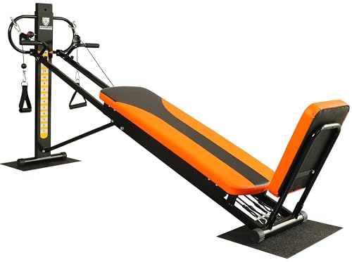 Adjustable Weight Bench, Workout Bench for Home Gym, Adjustable 6 Position Utility Bench with Leg Extension and Preacher Pad