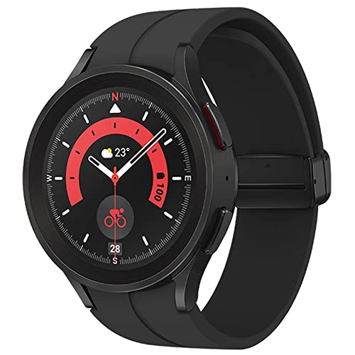 SAMSUNG Galaxy Watch 5 Pro (45mm, WiFi + 4G LTE) 1.4" Super AMOLED Smartwatch GPS Bluetooth with Advanced Sleep Coaching, Bioactive Sensor