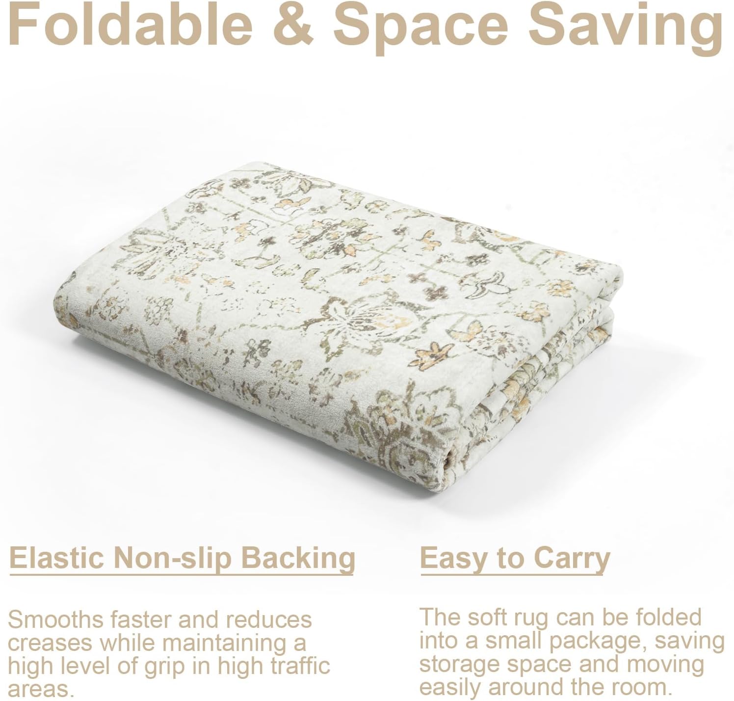 LIVEBOX Machine Washable Area Rugs 9x12 for Living Room