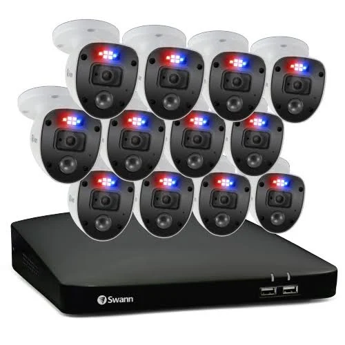 Enforcer 12 Camera 16 Channel 1080p Full HD DVR Security System