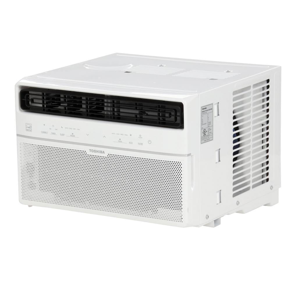 Restored Toshiba 10,000 BTU 115V WiFi Portable Air Conditioner with Dehumidifier Mode (Refurbished)