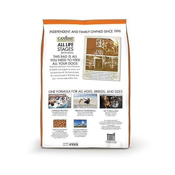 Canidae All Life Stages Dog Dry Food Lamb Meal u0026 Rice Formula, 15 lbs