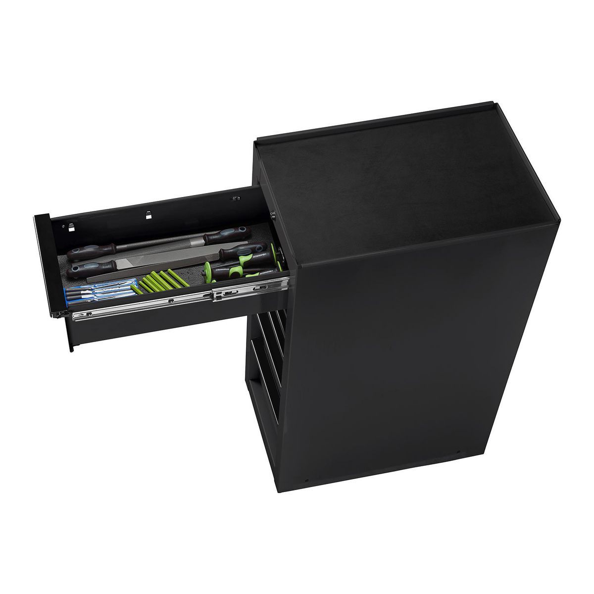 U.S. GENERAL 15 in. End Cabinet, Series 3, Slate Gray
