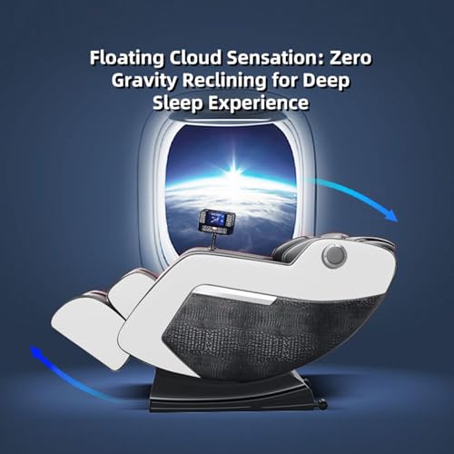 Massage Chair Full Body with Heat, Zero Gravity Shiatsu Massage Chair Recliner with & 5 Auto Modes, Foot Massage, Waist Back Heating