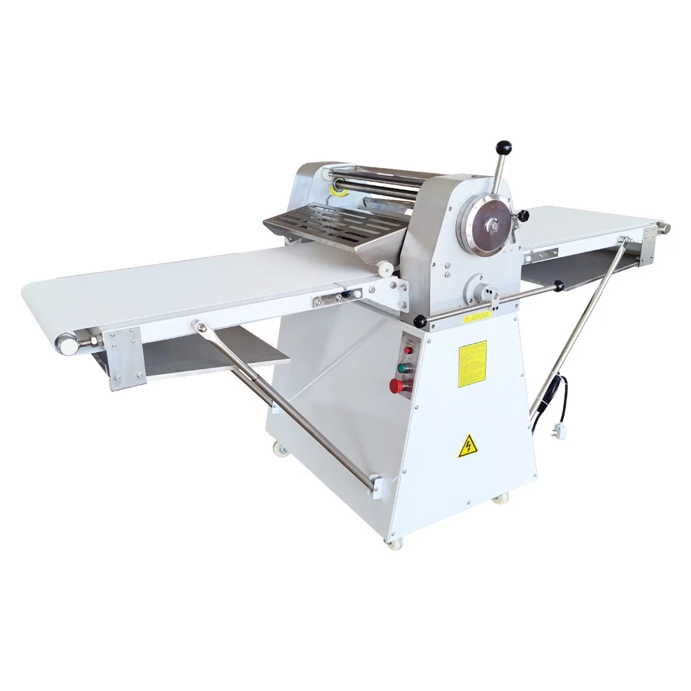 Techtongda Dough Sheeter Dough Roller Machine Fondant Flattener Pizza Pastry Sheeter Bakery Baking Equipment Commercial Use 220V