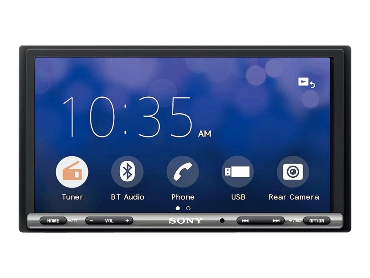 Sony XAV-AX150 - Apple CarPlay/Android Auto Digital Receiver - 7" High Resolution Touch Screen Display - Double-DIN In-Dash Unit - 55 Watts x 4 NEW