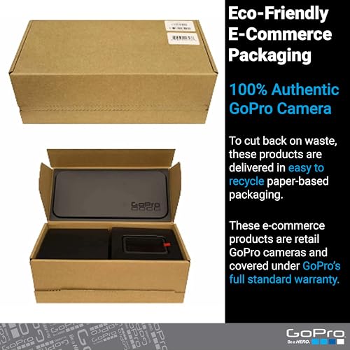 GoPro Hero12 Black E-Commerce Package - Waterproof Action Camera with 5.3K60 Ultra HD Video, 27MP Photos, HDR, 1/1.9" Image Sensor, Live Streaming