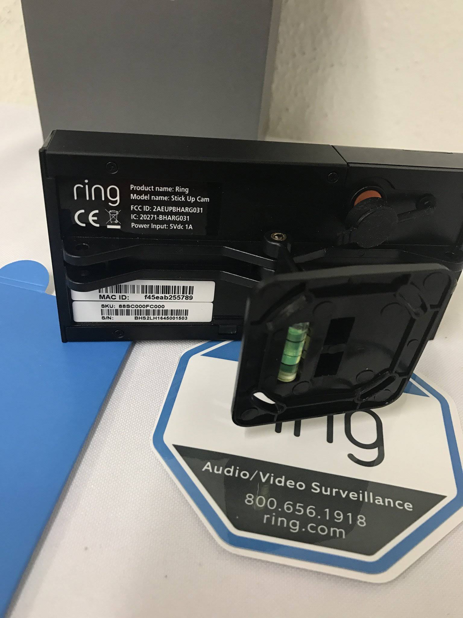 Ring Stick Up Cam Security Camera