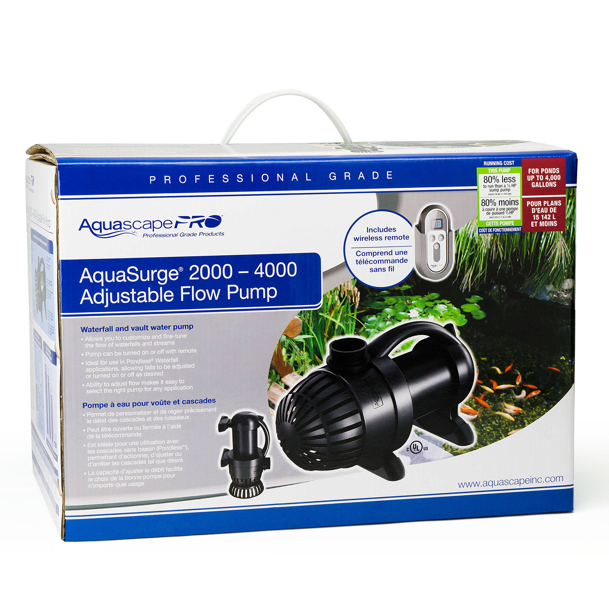 Aquascape AquaSurge Pro 2000-4000 Pump